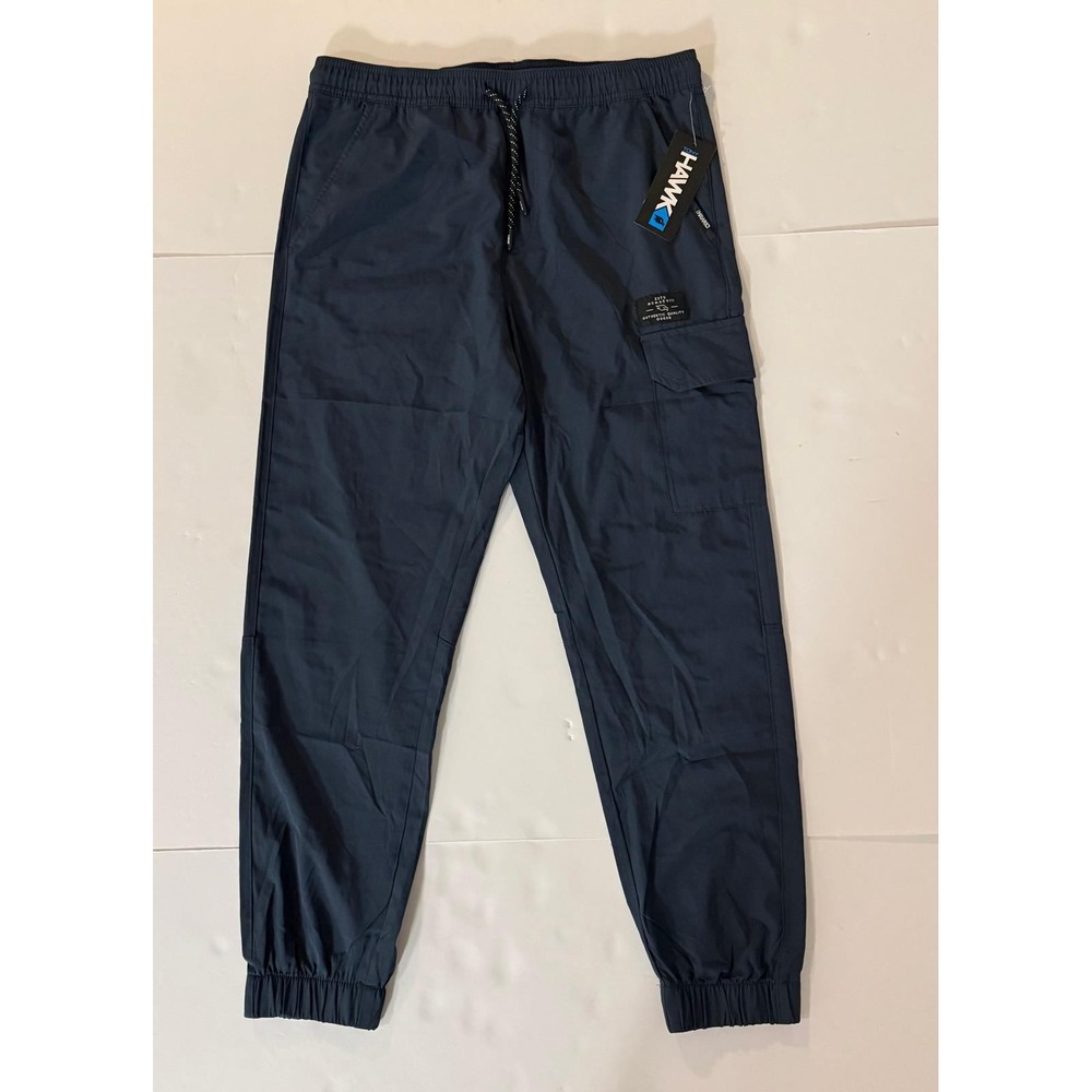 Tony Hawk Mens Navy Blue Cargo Jogger Pants Size Medium NWT